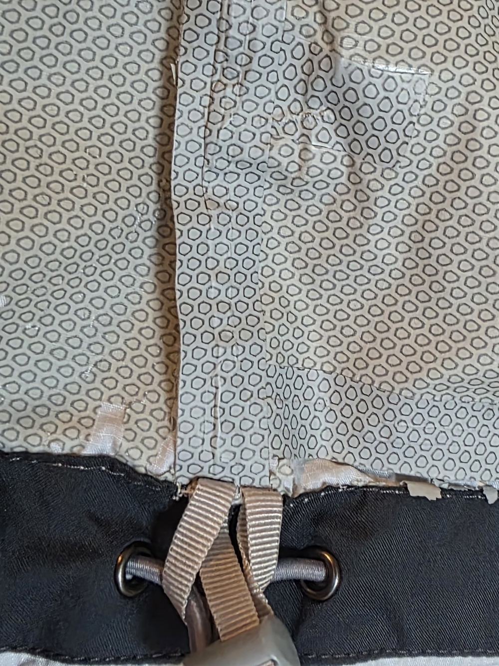 Patagonia Womens Rain Jacket Grey/white XL - Picture 8 of 8